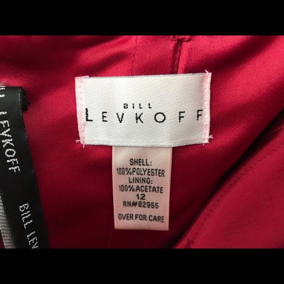 Strapless red bustier size 12 - Picture 3 of 6